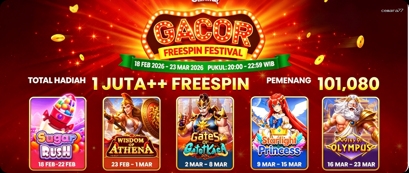 Login cemara77 Sekarang Bonus Melimpah